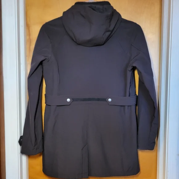 Free Country Brown Jacket With Faux Fur Lining And Removable Hood - Picture 3 of 13